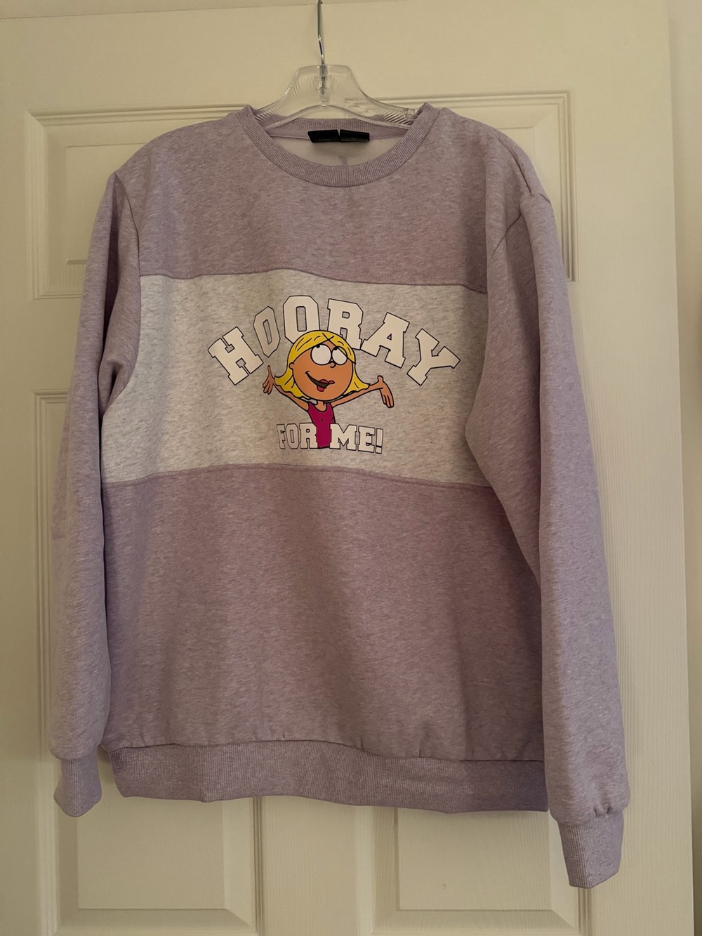 Cakeworthy Lizzie McGuire Heathered Crewneck (L)